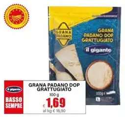 Il Gigante Grana Padano DOP Grattugiato il gigante offerta