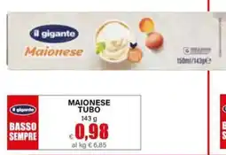 Il Gigante il gigante Maionese offerta