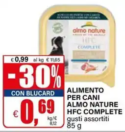 Il Gigante ALIMENTO PER CANI ALMO NATURE HFC COMPLETE offerta