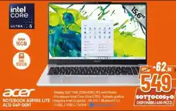 Expert Acer Notebook Aspire Lite AL15-54P-56N1 offerta