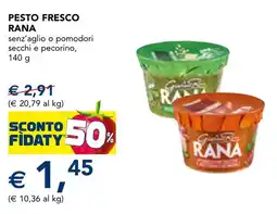 Esselunga PESTO FRESCO RANA offerta