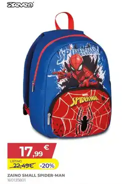 Toys Center Seven Zaino Small Spider-Man offerta