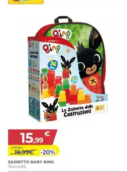 Toys Center ZAINETTO BABY BING offerta