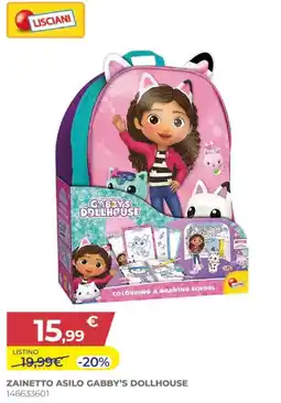 Toys Center ZAINETTO ASILO GABBY'S DOLLHOUSE offerta