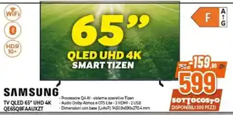 Expert SAMSUNG TV QLED 65" UHD 4K offerta