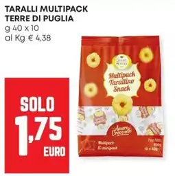 Panorama Taralli Multipack Terre di Puglia offerta