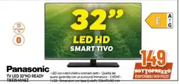 Expert Panasonic TV LED 32"HD READY offerta
