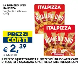 Esselunga ITALPIZZA la NUMERO UNO offerta