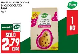 Panorama Frollini con Gocce di Cioccolato Pam offerta
