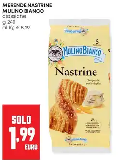 Panorama Nastrine MULINO BIANCO offerta