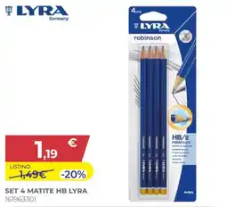 Toys Center MATITE HB LYRA offerta