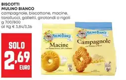 Panorama Biscotti Mulino Bianco offerta