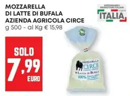 Pam Mozzarella di latte di bufala Azienda Agricola Circe offerta