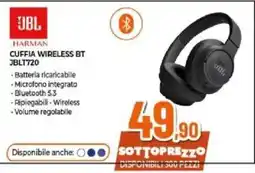 Expert JBL CUFFIA WIRELESS BT JBLT720 offerta