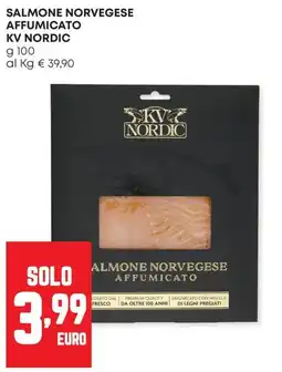 Panorama Salmone Norvegese Affumicato KV Nordic offerta