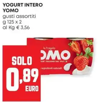 Panorama Yogurt intero YOMO offerta