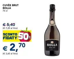 Esselunga Cuvèe brut Bolla offerta