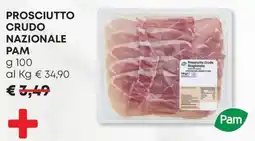 Pam Prosciutto Crudo Nazionale Pam offerta