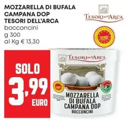 Panorama Mozzarella di Bufala Campana DOP Tesori dell'Arca offerta