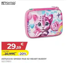 Toys Center ASTUCCIO SPEED PAD SJ HEART BUDDY offerta