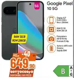 Expert Google Pixel 10 5G offerta