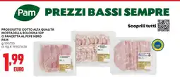Panorama Prosciutto Cotto Alta Qualità Pam offerta