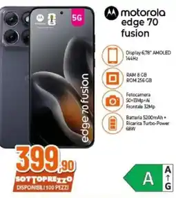 Expert motorola edge 70 fusion offerta