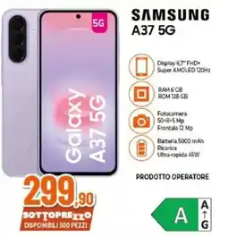 Expert SAMSUNG A37 5G offerta