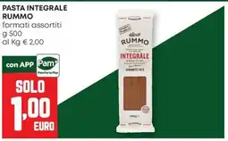 Pam Pasta integrale Rummo offerta