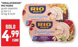 Pam Insalatissime RIO mare offerta