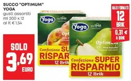 Panorama Succo "Optimum" Yoga offerta