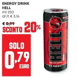 Panorama ENERGY DRINK HELL offerta