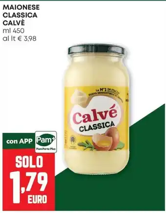 Pam Maionese Classica Calvé offerta