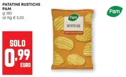 Pam Patatine Rustiche Pam offerta