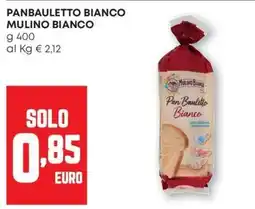 Pam Pan Bauletto Bianco Mulino Bianco offerta