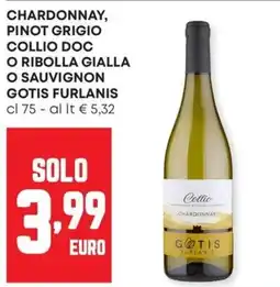Panorama Chardonnay Gotis Furlanis offerta