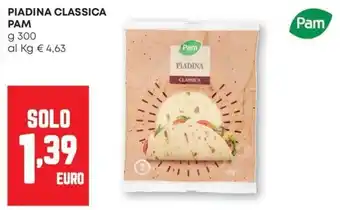 Pam Piadina Classica Pam offerta