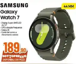 Expert SAMSUNG Galaxy Watch 7 offerta