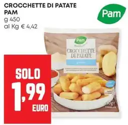 Panorama Crocchette di patate Pam offerta