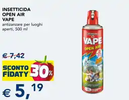 Esselunga INSETTICIDA OPEN AIR VAPE offerta