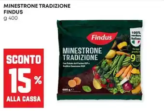 Panorama Minestrone Tradizione Findus offerta