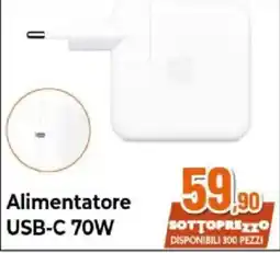 Expert Alimentatore USB-C 70W offerta