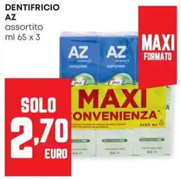Panorama DENTIFRICIO AZ offerta