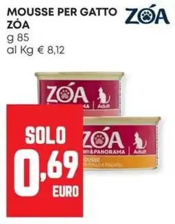 Panorama Mousse per gatto ZÓA offerta