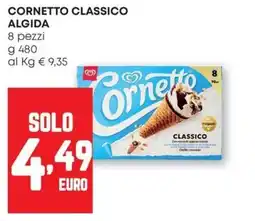 Pam Cornetto Classico Algida offerta