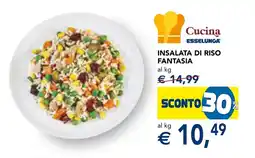 Esselunga INSALATA DI RISO FANTASIA Cucina ESSSELUNGA offerta