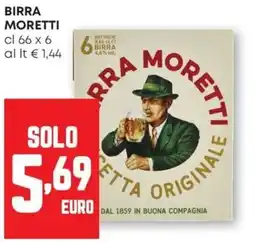Pam Birra Moretti offerta
