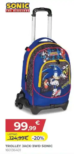 Toys Center Trolley Jack-3WD Sonic offerta