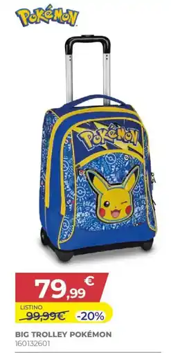 Toys Center BIG TROLLEY POKÉMON offerta