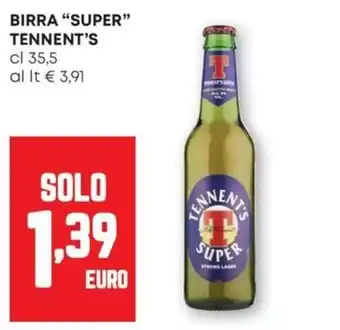 Pam Birra "Super" Tennent's offerta